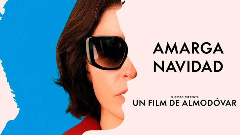 Cartel Amarga Navidad un film de Almodóvar