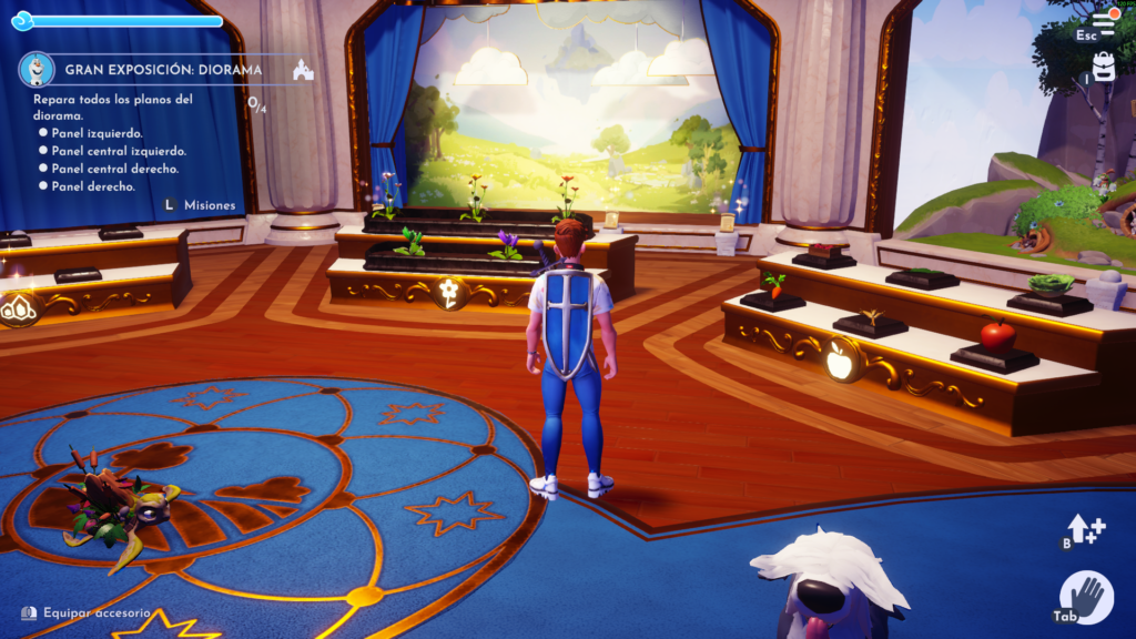 Disney Dreamlight Valley museo de Olaf