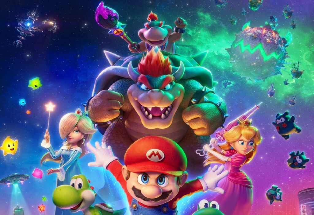 Cartel de la película Super Mario Galaxy