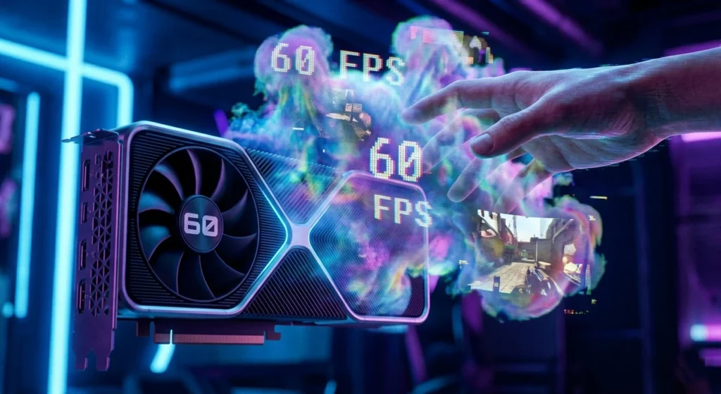 Tarjeta Gráfica futurista